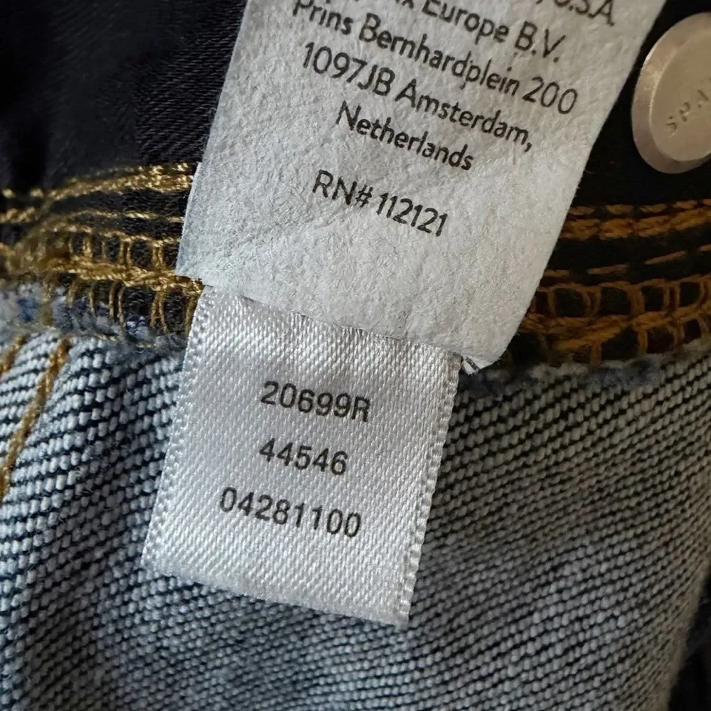 SPANX EveryWear Kick Flare Limited Edition Raw Indigo Dark Wash Jeans Size 1X